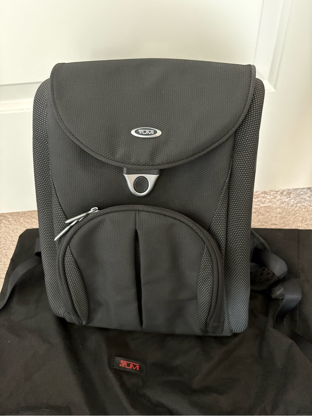Tumi Black Small Travel Backpack